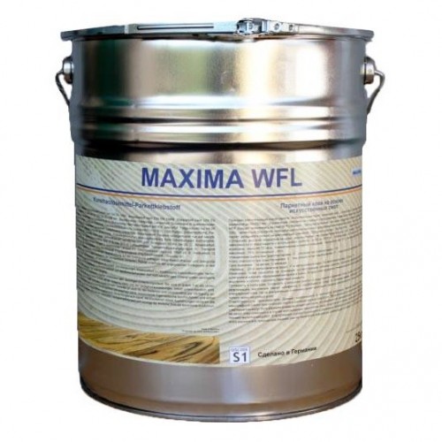Клей для паркета Maxima WFL на основе искусственных смол 25 кг