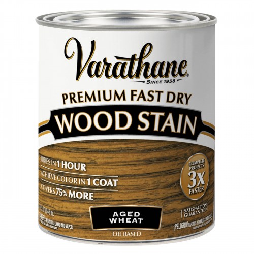 Цветное масло для дерева Varathane Fast Dry 333660 Спелая пшеница Aged Wheat 0,946 л