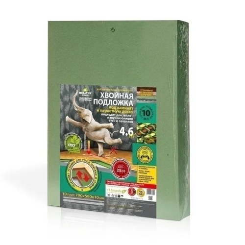 Хвойная подложка Steico 10 мм