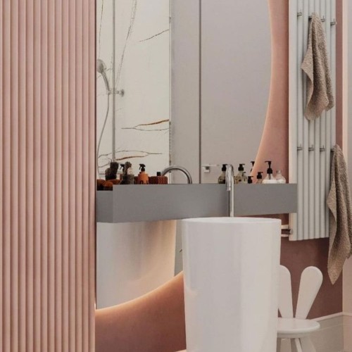 Стеновая панель под покраску Orac Decor Bar W111F гибкая 2000×250×20 Стеновая панель под покраску Orac Decor Bar W111F гибкая 2000×250×20