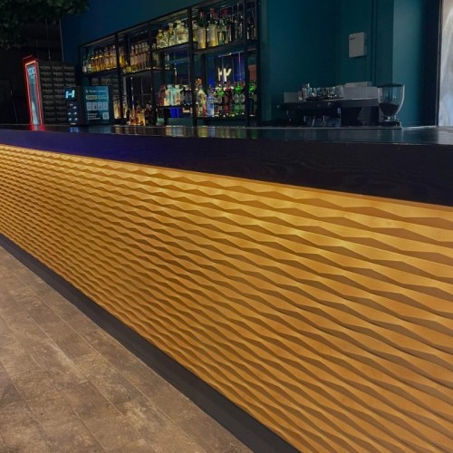 Стеновая панель под покраску Orac Decor Ridge W112 2000×250×20