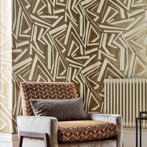 Обои Harlequin Momentum 7 Transverse Bronze 112740 Обои Harlequin Momentum 7 Transverse Bronze 112740
