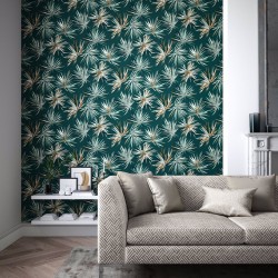 Обои Harlequin Momentum 7 Aucuba Forest/Copper 112747