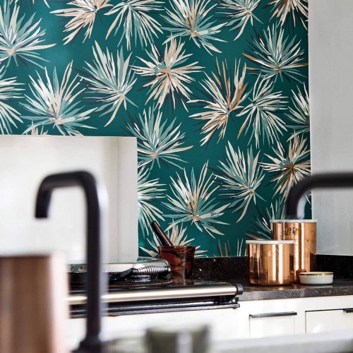 Обои Harlequin Momentum 7 Aucuba Forest/Copper 112747