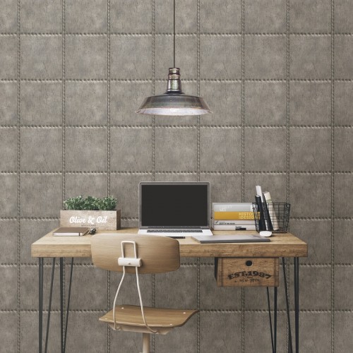 Обои Aura Trilogy Hammered Metal FD22343