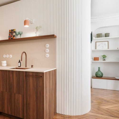 Стеновая панель под покраску Orac Decor Modern Valley W109F гибкая 2000×250×13 Стеновая панель под покраску Orac Decor Modern Valley W109F гибкая 2000×250×13