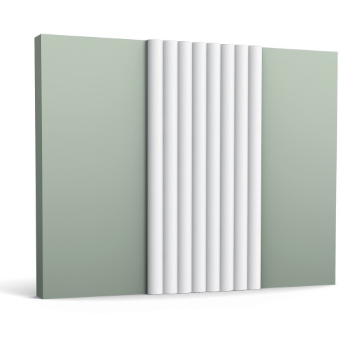 Стеновая панель под покраску Orac Decor Modern Hill W110F гибкая 2000×250×16 Стеновая панель под покраску Orac Decor Modern Hill W110F гибкая 2000×250×16