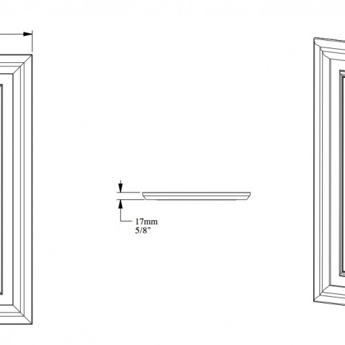 Стеновая панель под покраску Orac Decor New Classic D504 550×220×17