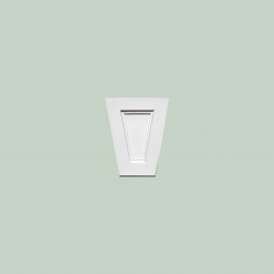 Дверной декор верхний под покраску Orac Decor D402 120x145×55 мм