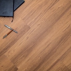 Кварцвиниловая плитка EcoClick клеевая Wood Дуб Руан NOX-1706 1200×180×2,3