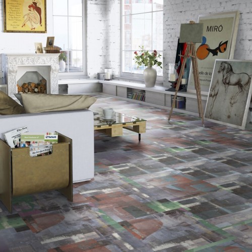 Кварцвиниловая плитка Tarkett Art Vinyl клеевая Lounge Digi Edition Paul DJ 457,2×457,2×3 Кварцвиниловая плитка Tarkett Art Vinyl клеевая Lounge Digi Edition Paul DJ 457,2×457,2×3