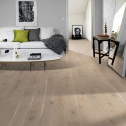 Паркетная доска Kahrs Люкс Дуб Скорлупа Eggshell 151N51EKC4KW240 Lively 2420×151×15