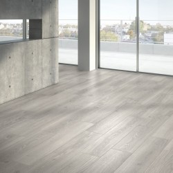 Ламинат Parador Hydron 600 Дуб Студийный светло-серый 1744814 1285×243×9