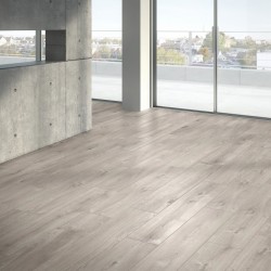 Ламинат Parador Basic 600XS Дуб Валери жемчужно-серый выбеленный 1744355 1285×243×8