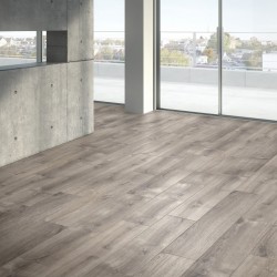 Ламинат Parador Basic 600XS Дуб Валери тёмный выбеленный 1744354 1285×243×8