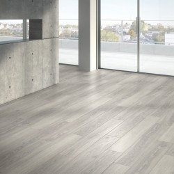 Ламинат Parador Classic 1050V Дуб Студийный светло-серый 1744696 1285×194×8