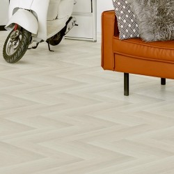 Кварцвиниловый SPC ламинат Floor Factor Herringbone Cloud Oak HB.18 венгерская елка 675×135×5