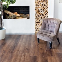 Кварцвиниловый SPC ламинат Alpine Floor Real Wood Дуб Мокка ECO 2-2 1220×183×6