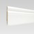Плинтус МДФ ламинированный TeckWood белый Титан Классик 2150×80×16