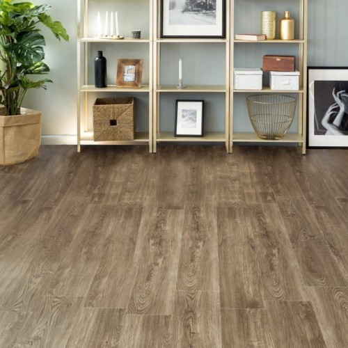 Кварцвиниловый SPC ламинат Alpine Floor Sequoia Темная ECO 6-12 1220×183×4