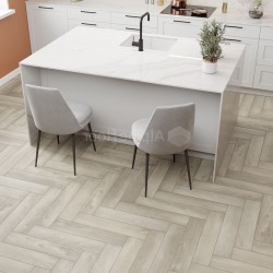 Кварцвиниловый SPC ламинат Alpine Floor Parquet Light Дуб Фантазия ECO 13-1 венгерская елка 600×125×4