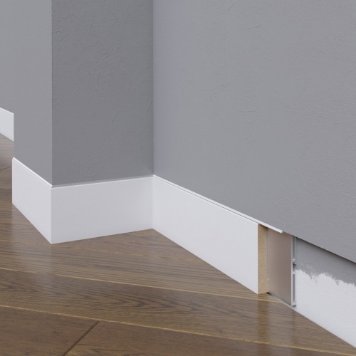 Плинтус алюминиевый скрытый Madest Decor 2400×60×15 Плинтус алюминиевый скрытый Madest Decor 2400×60×15