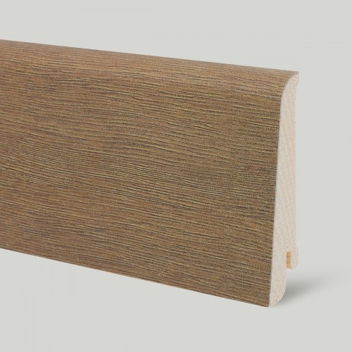 Плинтус деревянный Tarkett IDEO Дуб Осенний Тёмный 2400×80×20