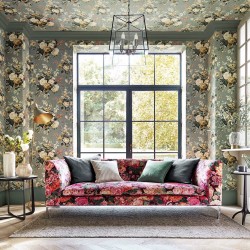 Обои Sanderson One Sixty Stapleton Park Sage/Honey 217047