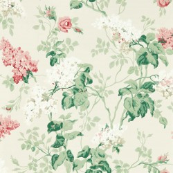 Обои Sanderson One Sixty Sommerville Blush/Grey Birch 217050