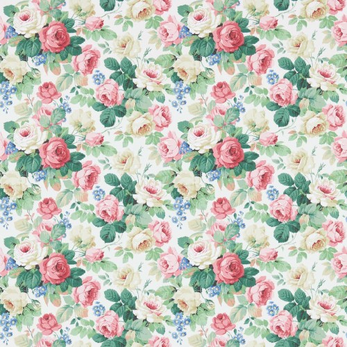 Обои Sanderson One Sixty Chelsea White/Pink 214606