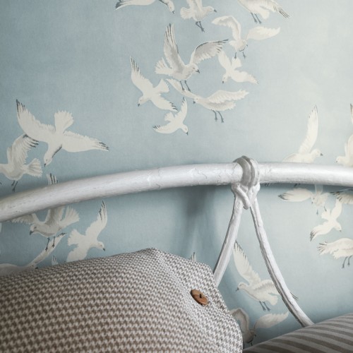Обои Sanderson One Sixty Seagulls Blue 214585