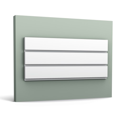Стеновая панель под покраску Orac Decor Bar W116F гибкая 2000×250×20