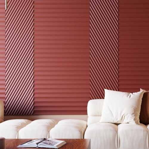 Стеновая панель под покраску Orac Decor Modern Valley W114F гибкая 2000×250×15 Стеновая панель под покраску Orac Decor Modern Valley W114F гибкая 2000×250×15