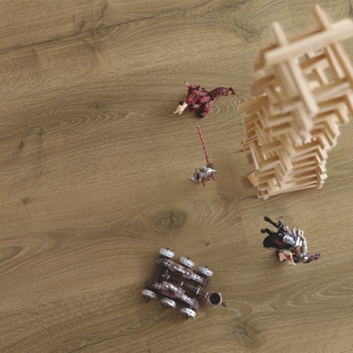Виниловый пол Pergo клеевой Optimum Glue Classic plank Дуб горный коричневый V3201-40162 1256×194×2.5 фото в интерьере
