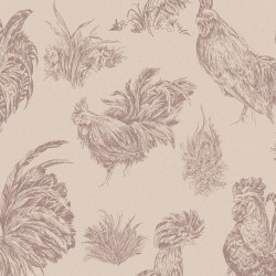 Обои Hygge 3 Dacha Petushki and Kurochki Hg15 002/1 10,05×1 м