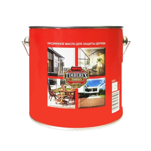 Цветное тиксотропное масло для деревянных поверхностей Timberex Thixo PWR806.2.5 Black 2,5 л Цветное тиксотропное масло для деревянных поверхностей Timberex Thixo PWR806.2.5 Black 2,5 л