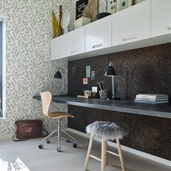 Обои Aura Living@Home Soft Leaves 620516 11,2×0,52