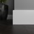 Плинтус ЛДФ под покраску Ultrawood Base 1212 i прямой скругленный 2000×120×12 фото в интерьере