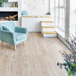 Кварцвиниловый SPC ламинат Alpine Floor Classic Дуб Ваниль Селект ECO 106-3 1220×183×4