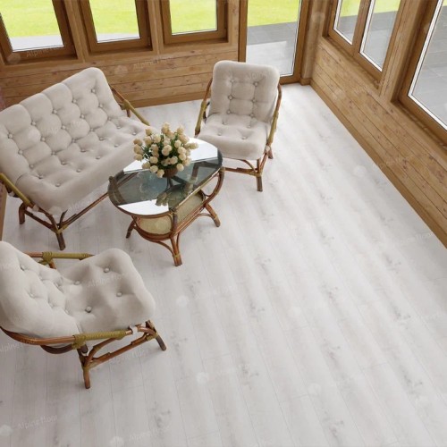 Кварцвиниловый SPC ламинат Alpine Floor Classic Дуб Выбеленный ECO 182-8 1220×183×4