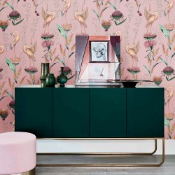 Обои Aura La Tapicera Paradis de Herons Rose WP191062 10,05×0,53