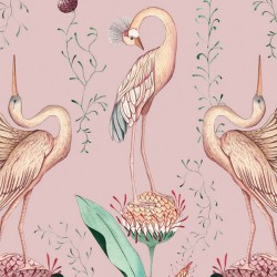 Обои Aura La Tapicera Paradis de Herons Rose WP191062 10,05×0,53