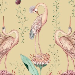 Обои Aura La Tapicera Paradis de Herons Gold WP191064 10,05×0,53