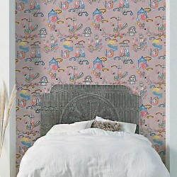 Обои Aura La Tapicera Los Amantes Rose WP191072 10,05×0,53