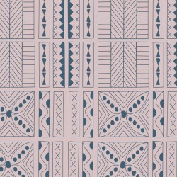 Обои Aura La Tapicera Mahori Rosa-Azul WP191021 10,05×0,53