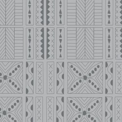 Обои Aura La Tapicera Mahori Silver WP191024 10,05×0,53