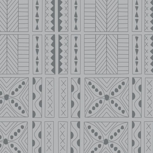 Обои Aura La Tapicera Mahori Silver WP191024 10,05×0,53