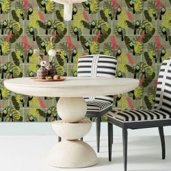 Обои Aura La Tapicera Tucan Escoces WP181021 10,05×0,53