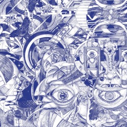 Обои Aura La Tapicera Steampunk Bic-Blue WP191111 10,05×0,53