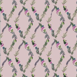 Обои Aura La Tapicera Flamingo Road Rose WP172032 10,05×0,53